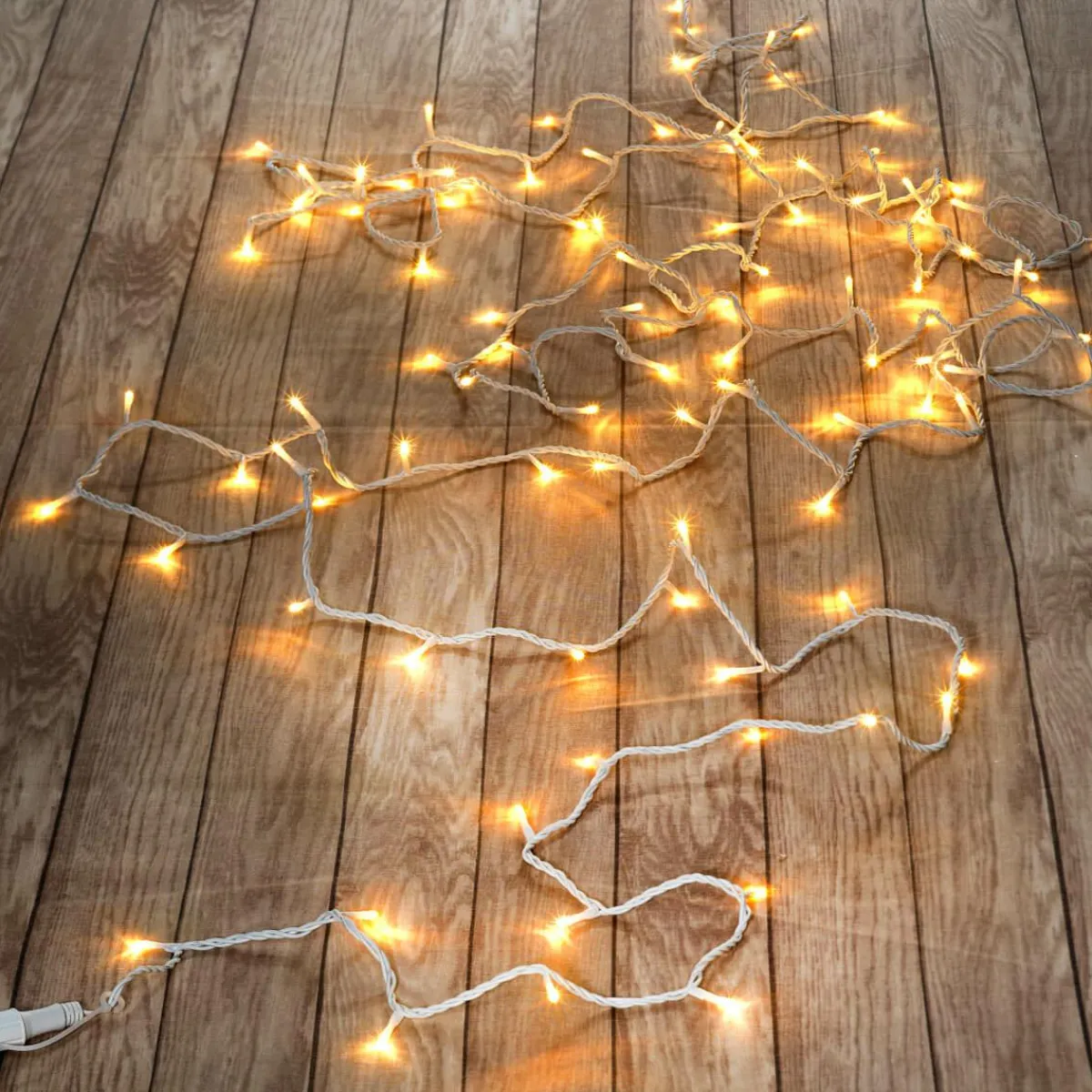 Chaîne Lumineuse De Raccordement à LED Pour L’int., 100 LED, 10 M, Sans Cable-DecoWoerner Discount