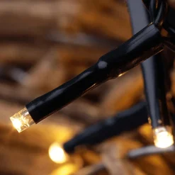 Chaîne Lumineuse LED Clignotante Avec Minuterie, Pour L'extérieur, 16 M-DecoWoerner