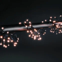 Chaîne Lumineuse LED Clignotante Avec Minuterie, Pour L'extérieur, 10 M-DecoWoerner