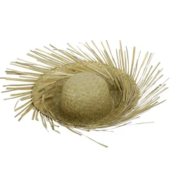 Chapeau De Paille Brun Naturel, 40 Cm Ø-DecoWoerner Outlet