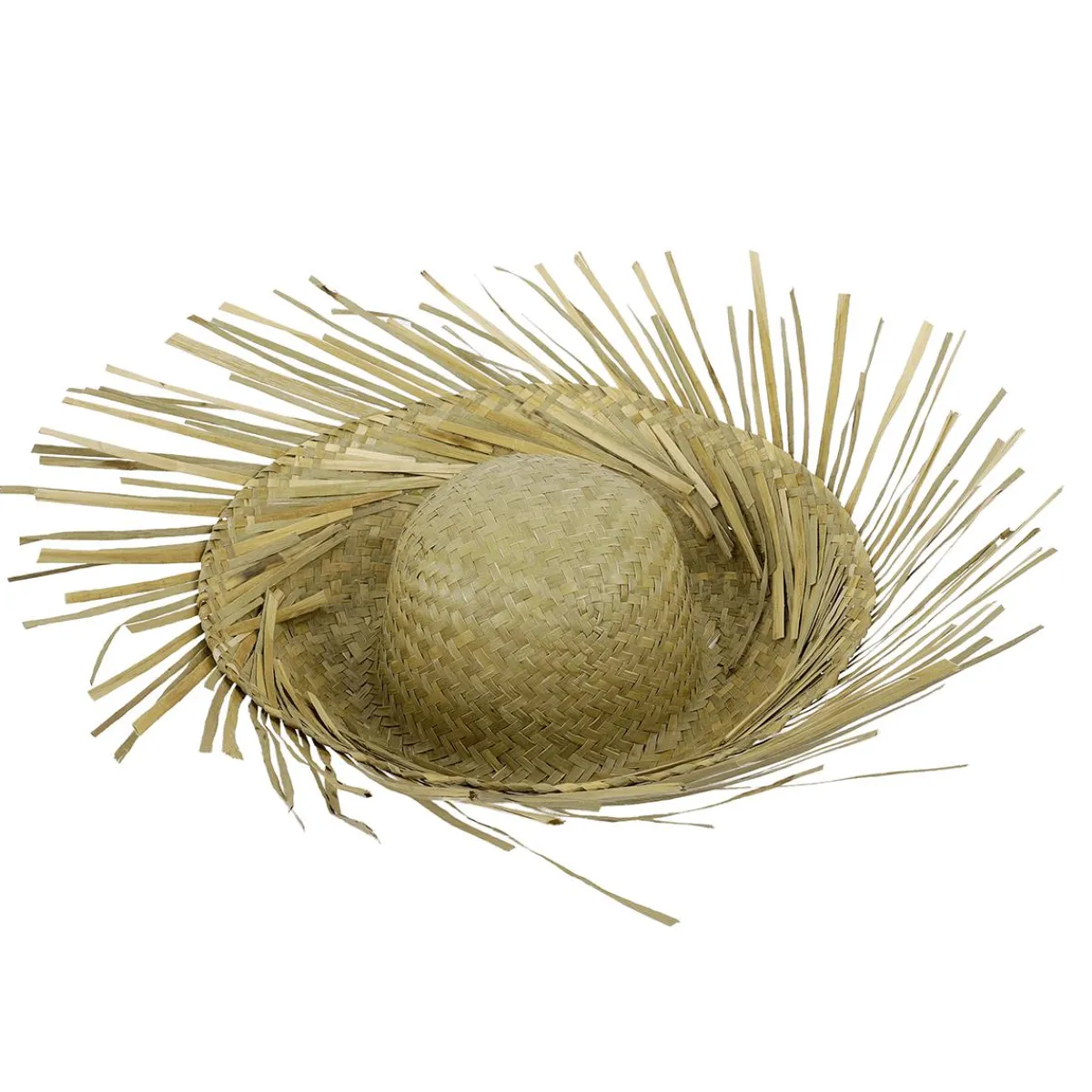 Chapeau De Paille Brun Naturel, 40 Cm Ø-DecoWoerner Outlet