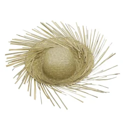 Chapeau De Paille Brun Naturel, 40 Cm Ø-DecoWoerner Outlet
