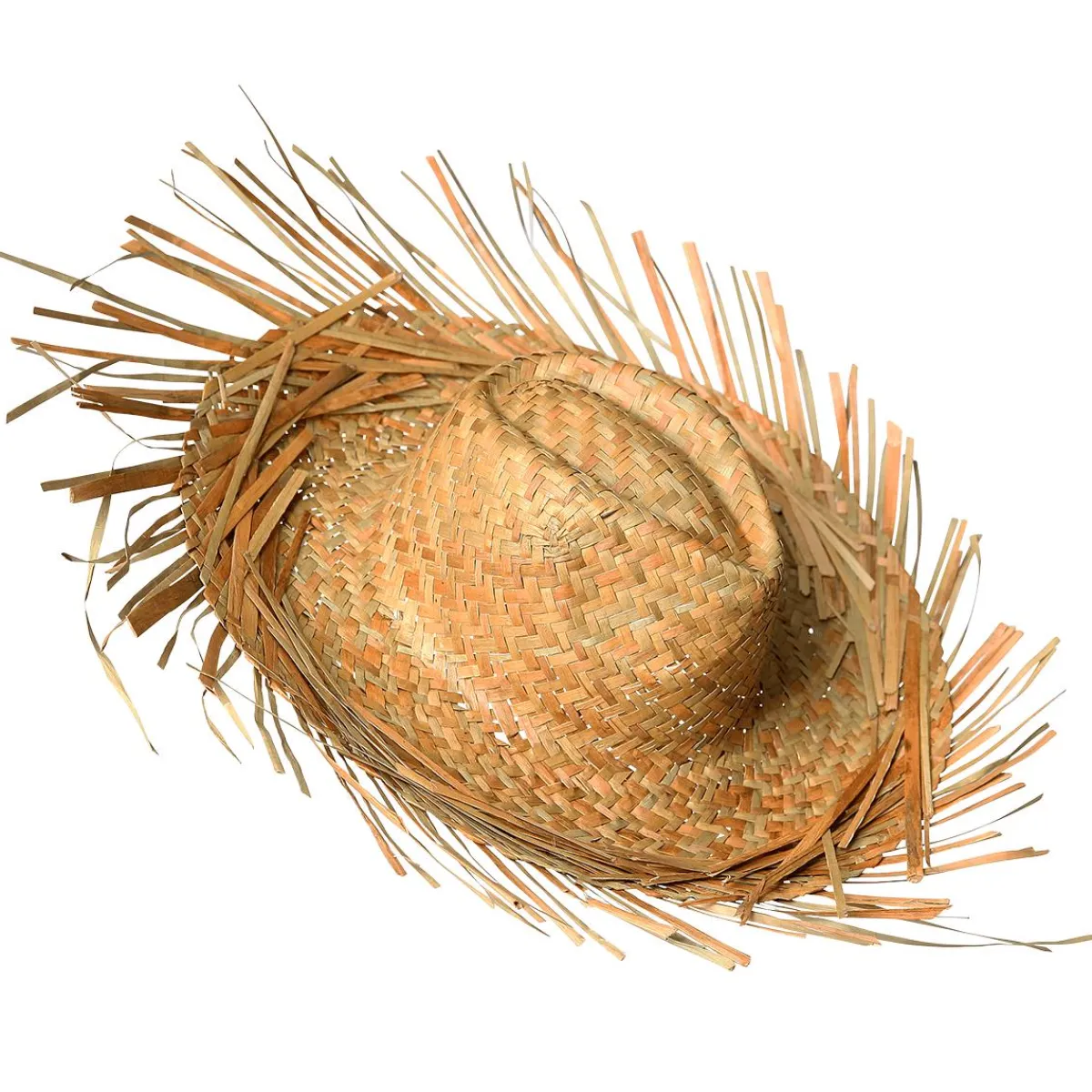 Chapeau De Paille Déco, Nature, Ø 40 Cm-DecoWoerner New