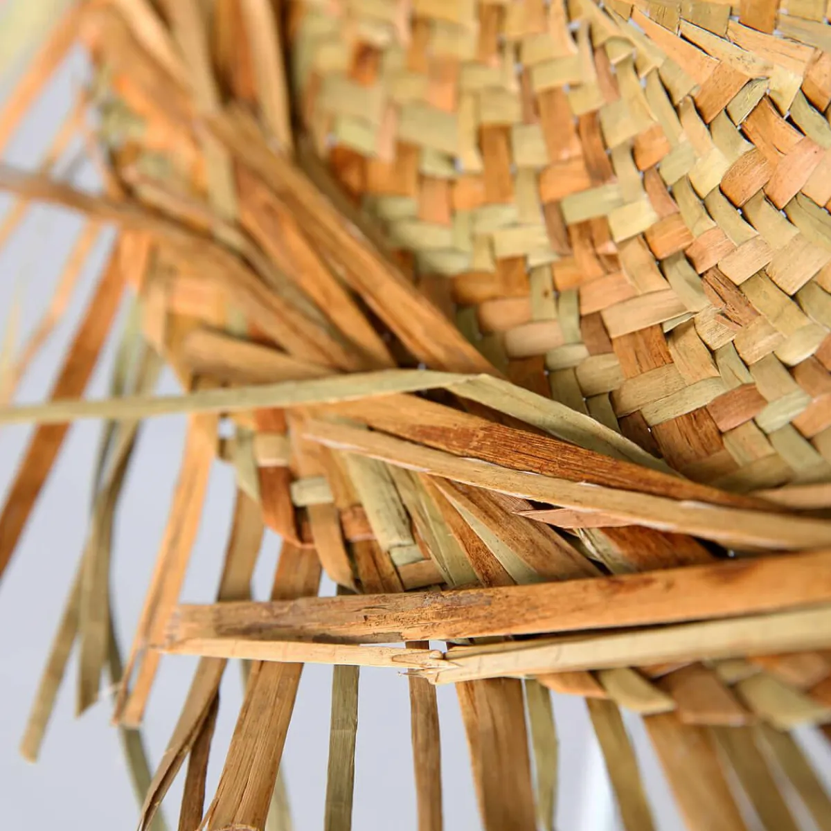 Chapeau De Paille Déco, Nature, Ø 40 Cm-DecoWoerner New