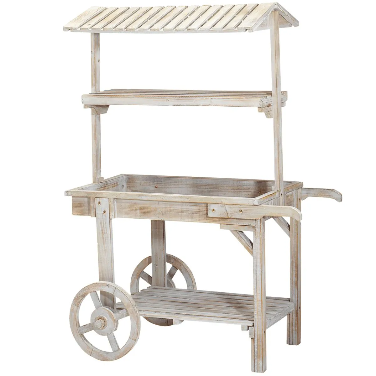 Chariot Vintage Haut. 130 Cm-DecoWoerner Best