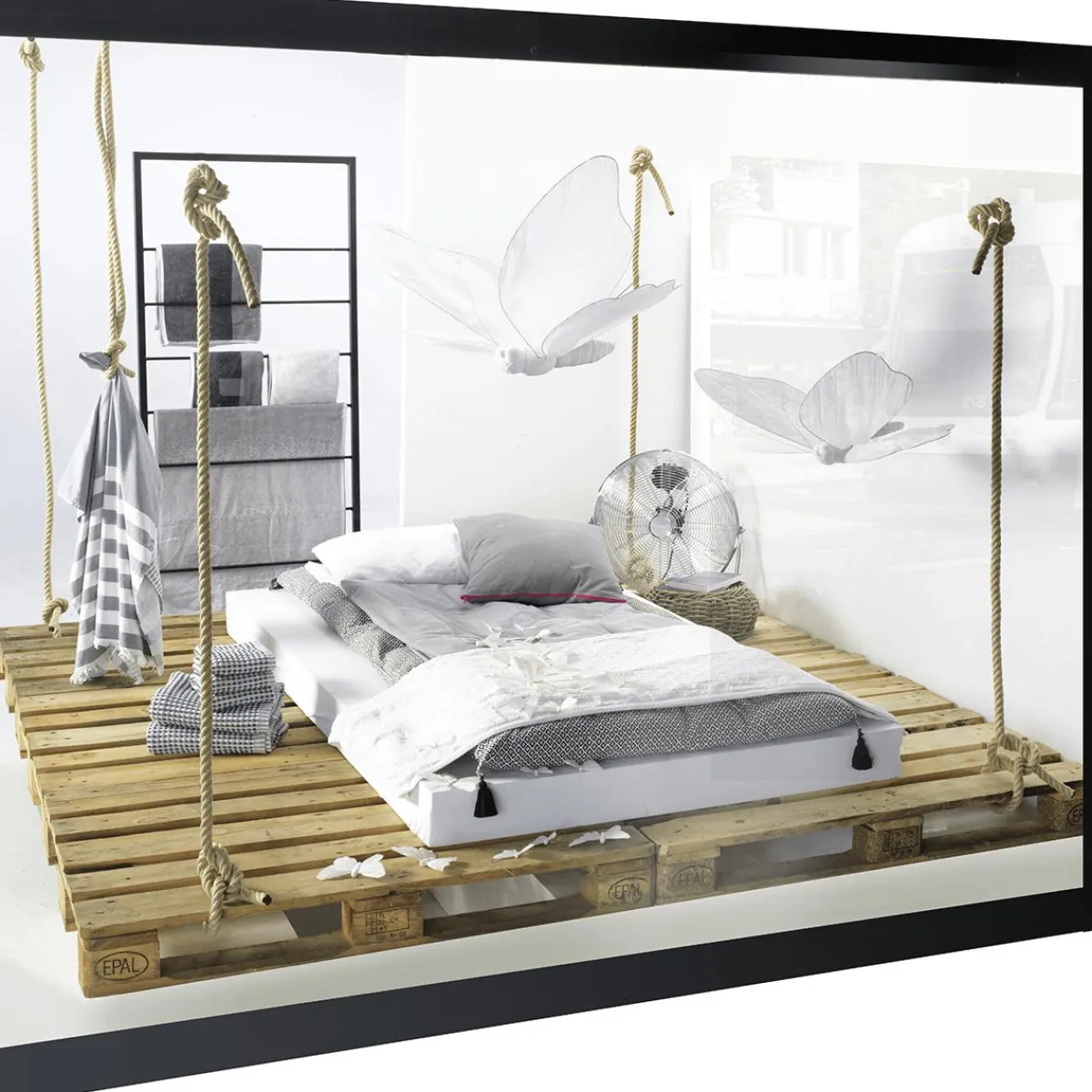 Échelle D'étagères Haut. 120 Cm-DecoWoerner New