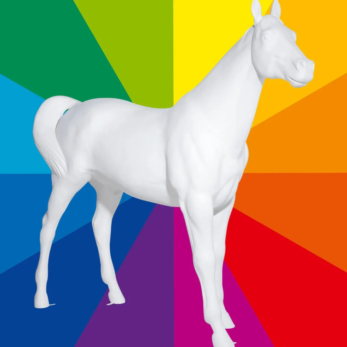 Cheval Déco Haut. 195 Cm-DecoWoerner Discount
