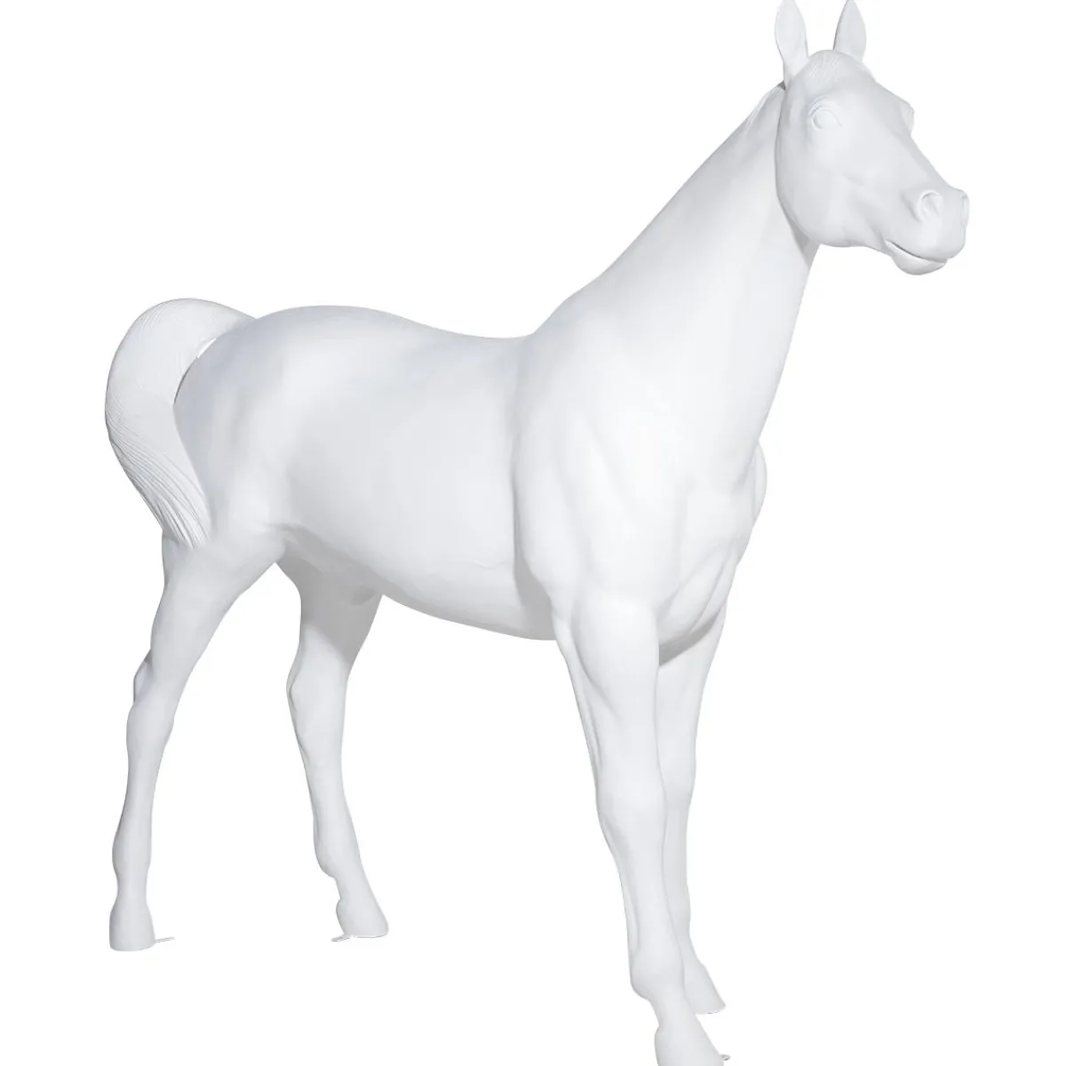 Cheval Décoratif De 195 Cm De Haut,-DecoWoerner Outlet