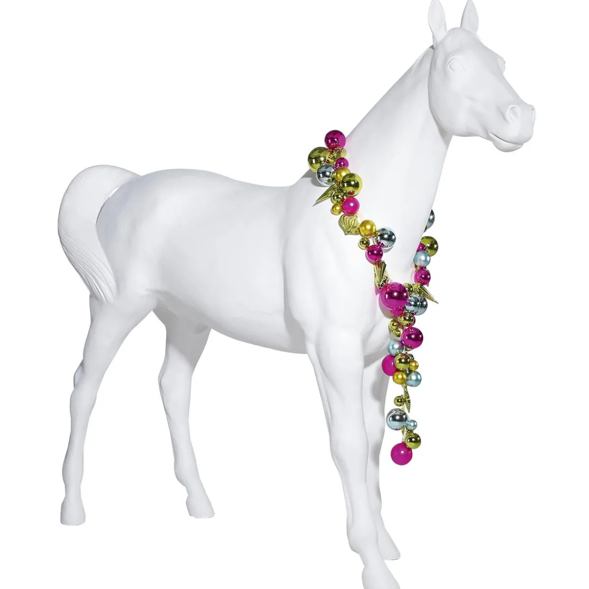 Cheval Décoratif De 195 Cm De Haut,-DecoWoerner Outlet
