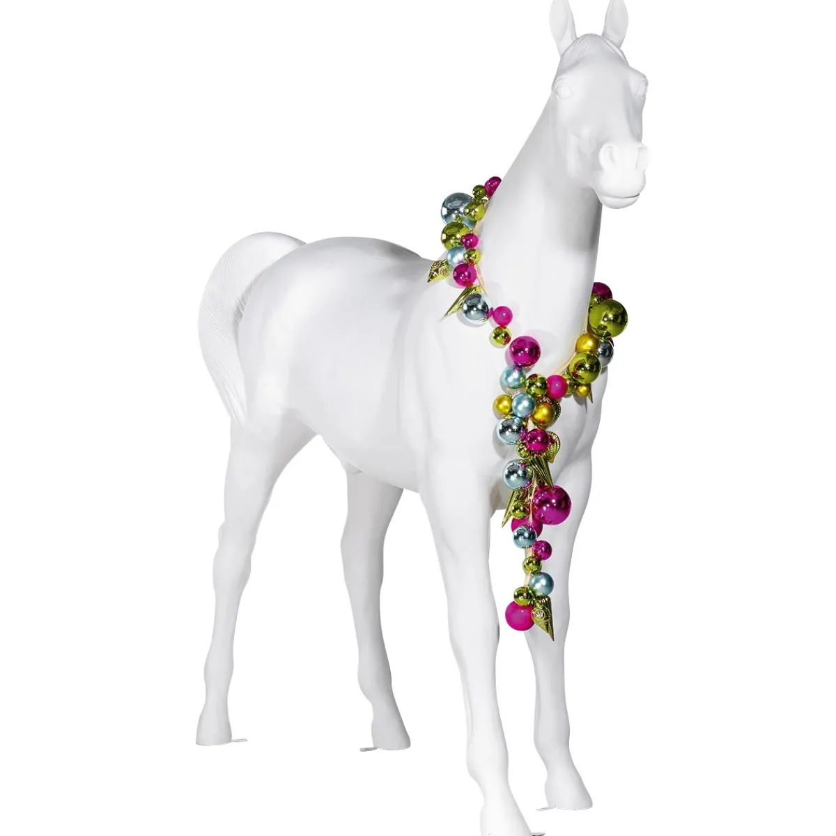Cheval Décoratif De 195 Cm De Haut,-DecoWoerner Outlet