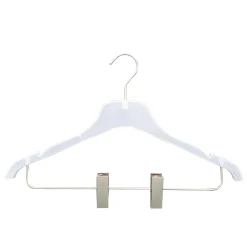 Cintre 42 Cm Frosted Avec Encoches Et Barrette De Fixation 50 Pièces-DecoWoerner Hot