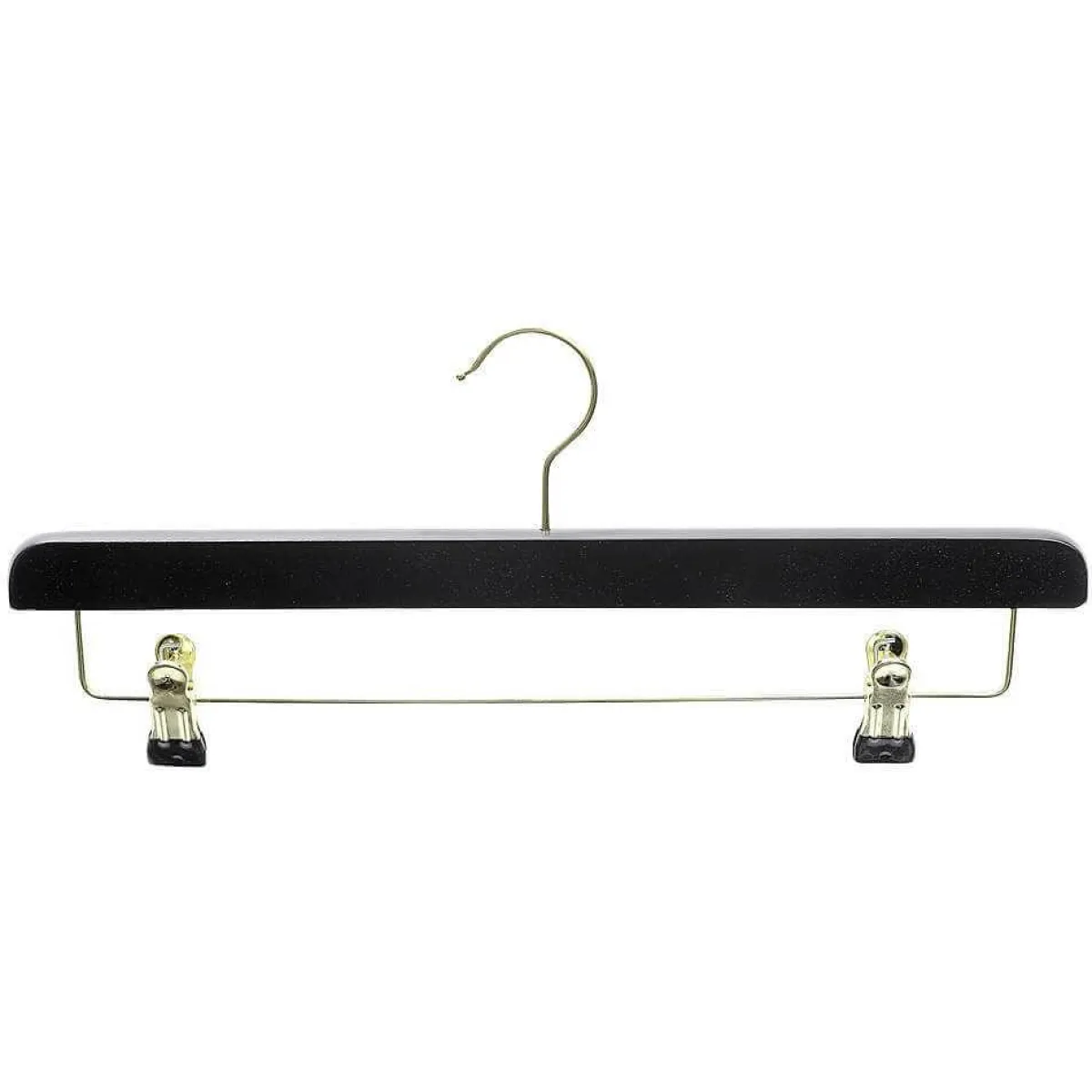 Cintre à Pinces En Bois, /laiton, 40 Cm-DecoWoerner New