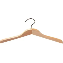 Cintre En Bois, Droit 45 Cm, 1 Carton A´ 50 Pces-DecoWoerner Best