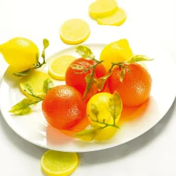 Citrons Aliment Factice, 3 Pces-DecoWoerner Discount