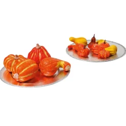 Citrouilles Décoratives, 11-14 Cm, 4 Pces-DecoWoerner New