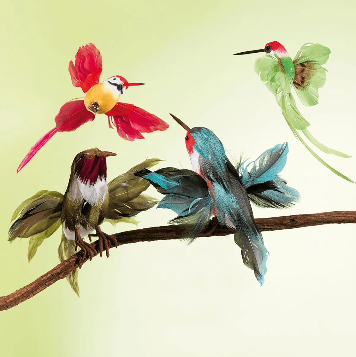 Colibris Déco 18 Cm s, 3 Pces-DecoWoerner New