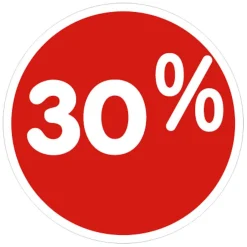 Colle 30% 33 Cm Ø-DecoWoerner New