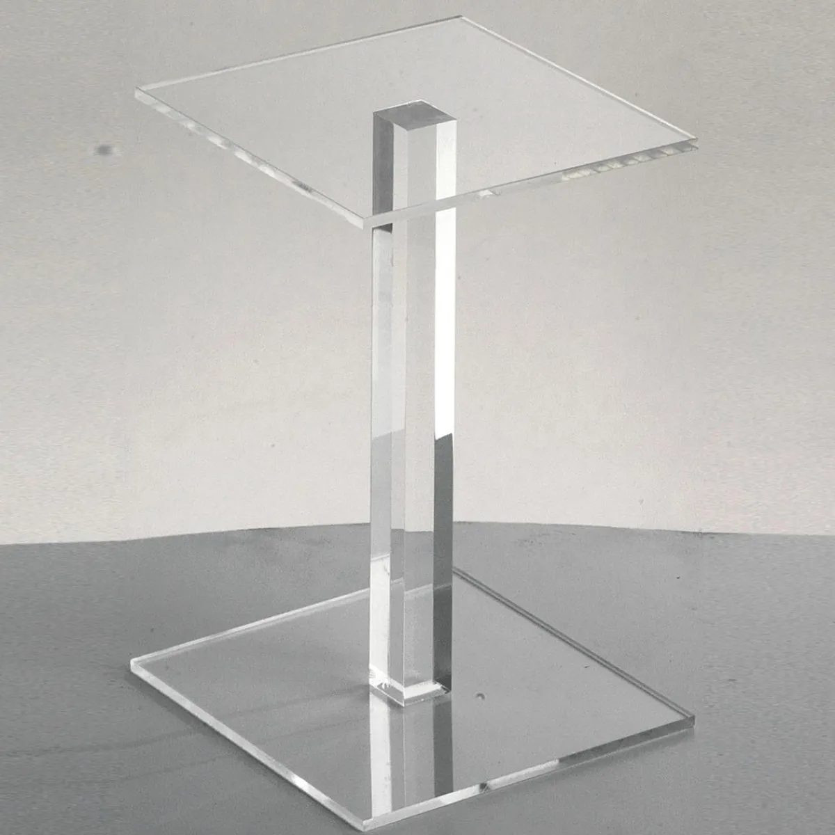 Colonne Carrée En Acryl. Haut. 15 Cm-DecoWoerner