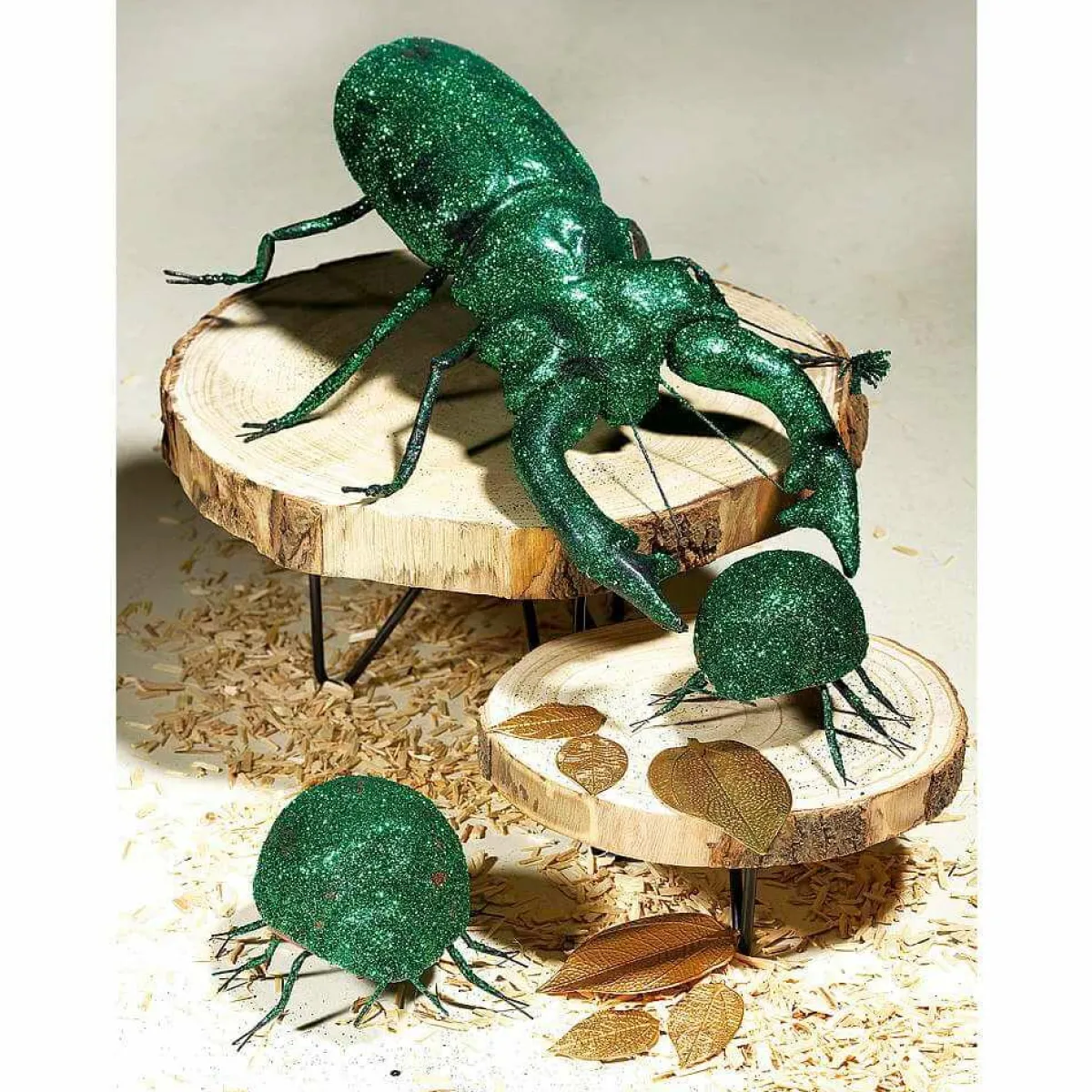 Coléoptère Géant, à Paillettes 2 Pces-DecoWoerner Best