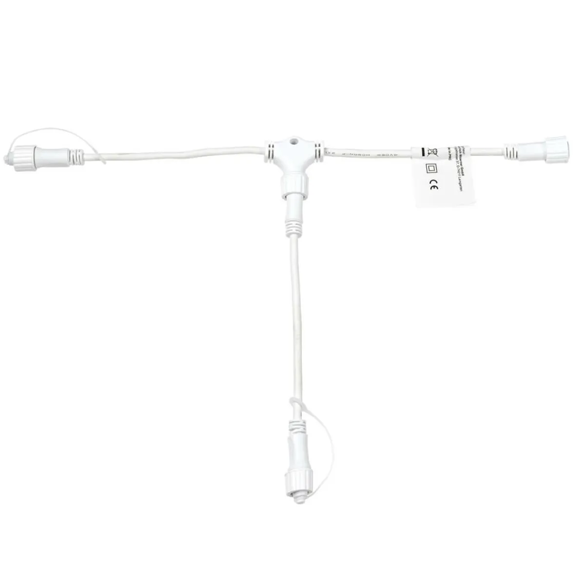 Connecteur En T Pour Système Professionnel LED, Blanc-DecoWoerner Sale