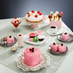 Coupe De Glace Fraise Aliment Factice 21 Cm-DecoWoerner New