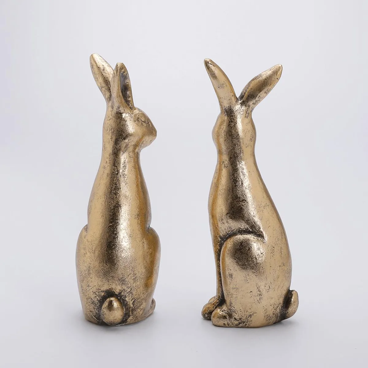Couple De Lapins De Pâques Dé En Céramique 2 Pièces-DecoWoerner Clearance