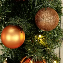 Couronne De Sapin Basic à LED, Ø 60 Cm, En Relief-DecoWoerner Clearance