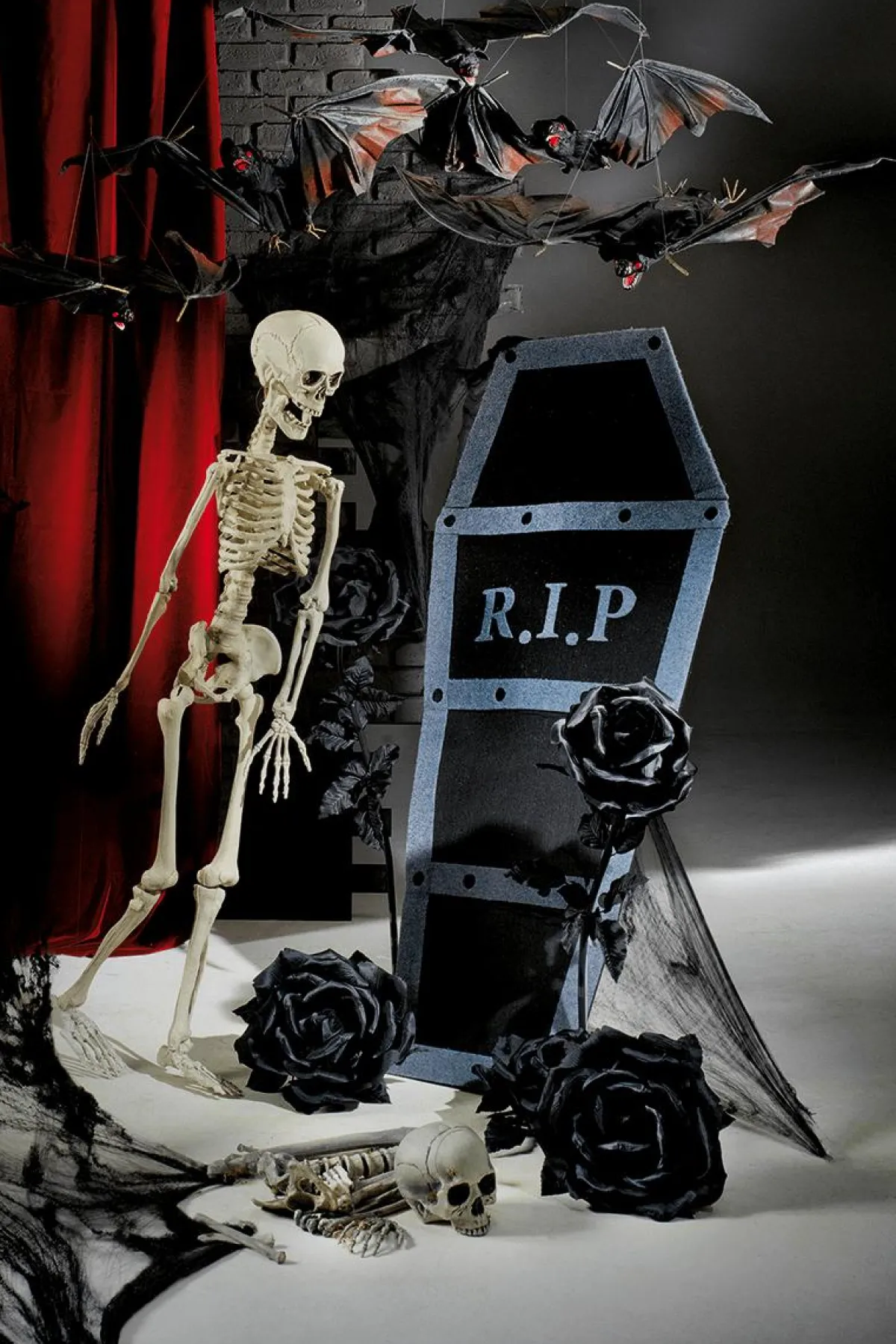 Couvercle De Cercueil D’Halloween, Long. 160 Cm-DecoWoerner Discount