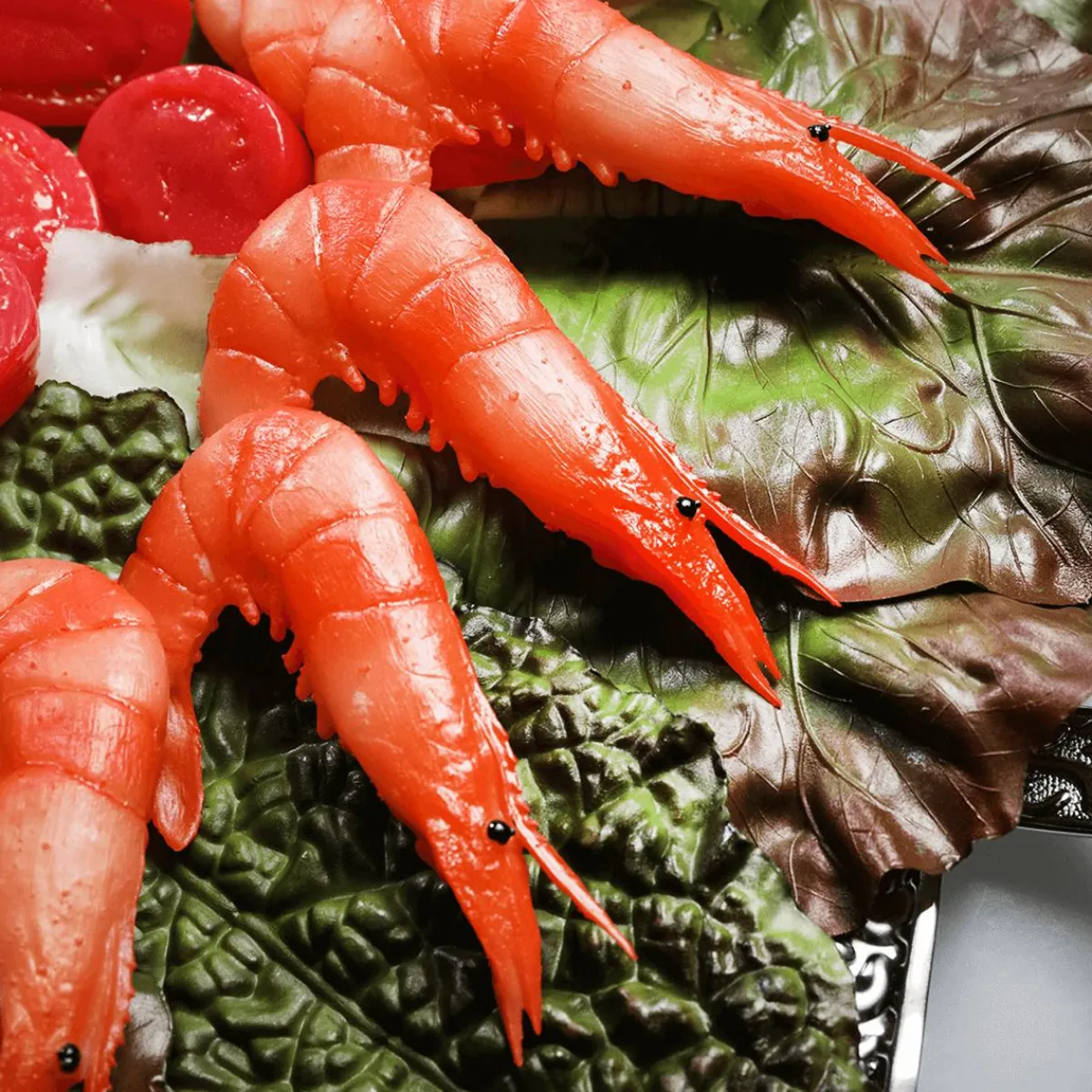 Crevettes Factices, Paquet De 6 Pièces-DecoWoerner Hot