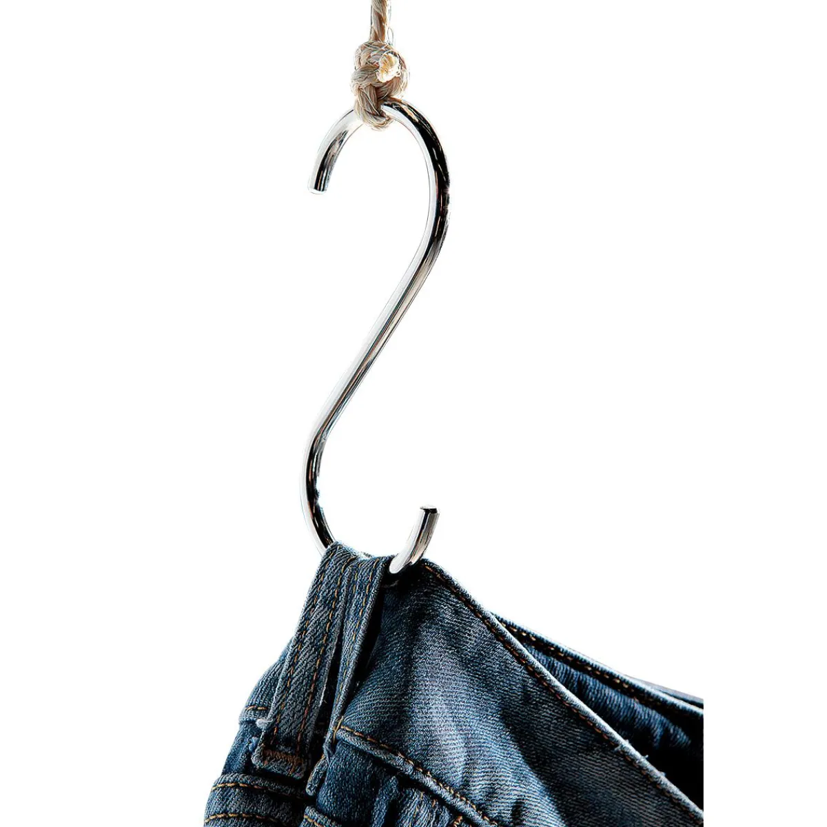Crochet à Vêtements En Forme De S, 12 Cm De Long-DecoWoerner Outlet