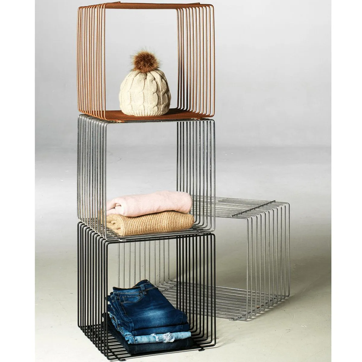 Cube En Treillis 40 X 40 Cm-DecoWoerner Sale