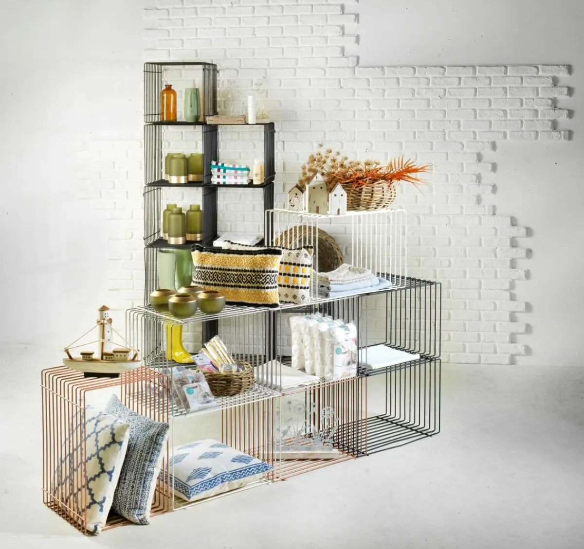 Cube En Treillis 60 X 40 Cm-DecoWoerner Best