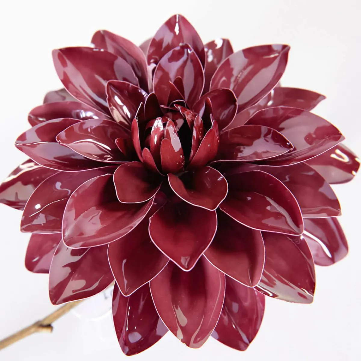 Dahlia Artificiel 56 Cm Bourgogne-DecoWoerner Discount