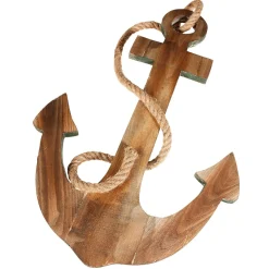 Déco Maritime Ancre e, Long. 60 Cm-DecoWoerner Online