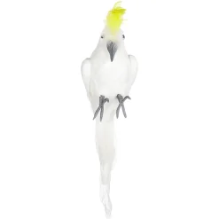 Déco Perroquet Cacatoès à Capuchon Jaune 11 X 45 Cm-DecoWoerner Outlet