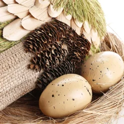 Déco Poule Sur Son Nid 23 Cm Ø, 16 Cm De Haut-DecoWoerner Clearance