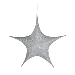 Déco étoile Pliante Glitter Avec Fermeture éclair, 40 Cm-DecoWoerner Best