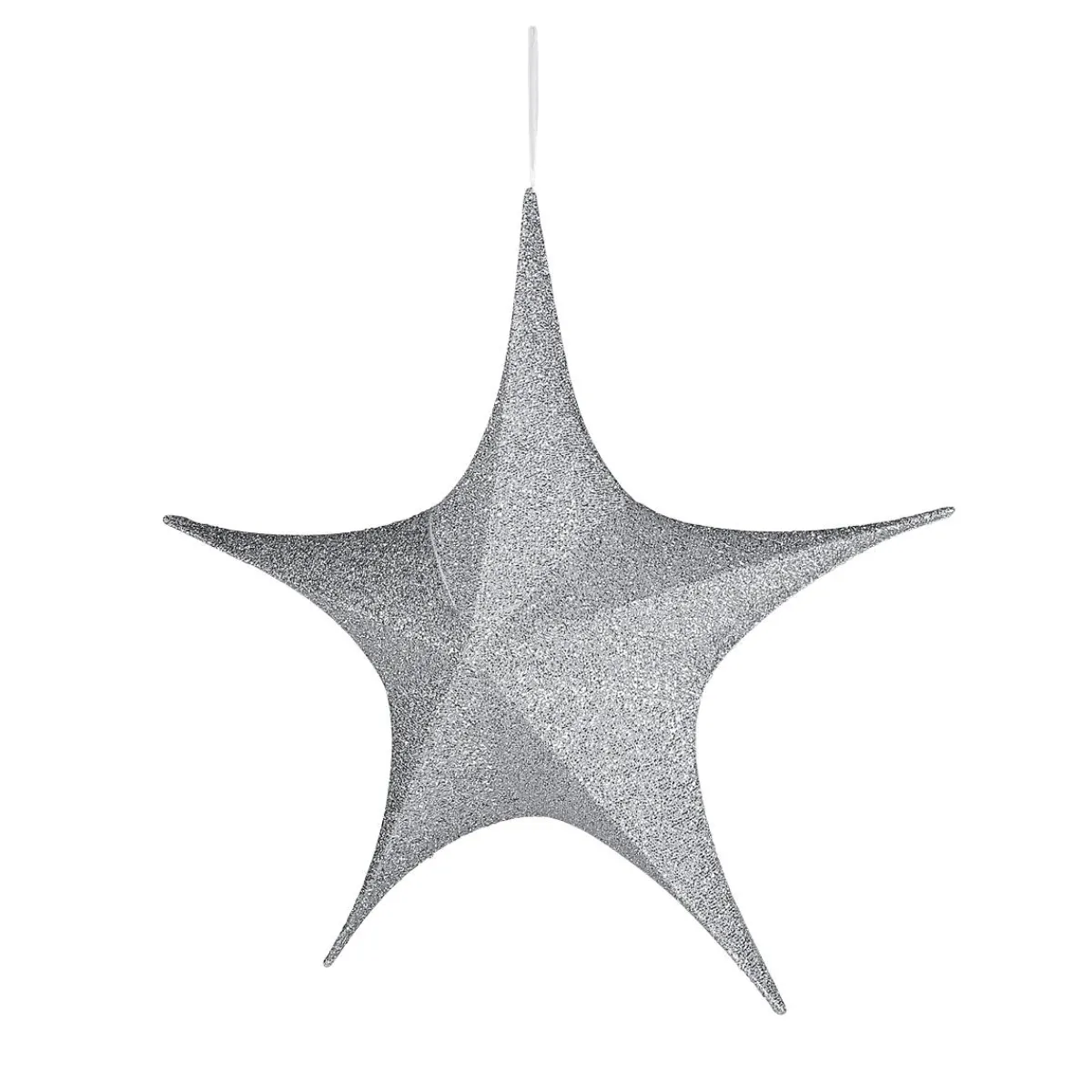 Déco étoile Pliante Glitter Avec Fermeture éclair, 40 Cm-DecoWoerner Best
