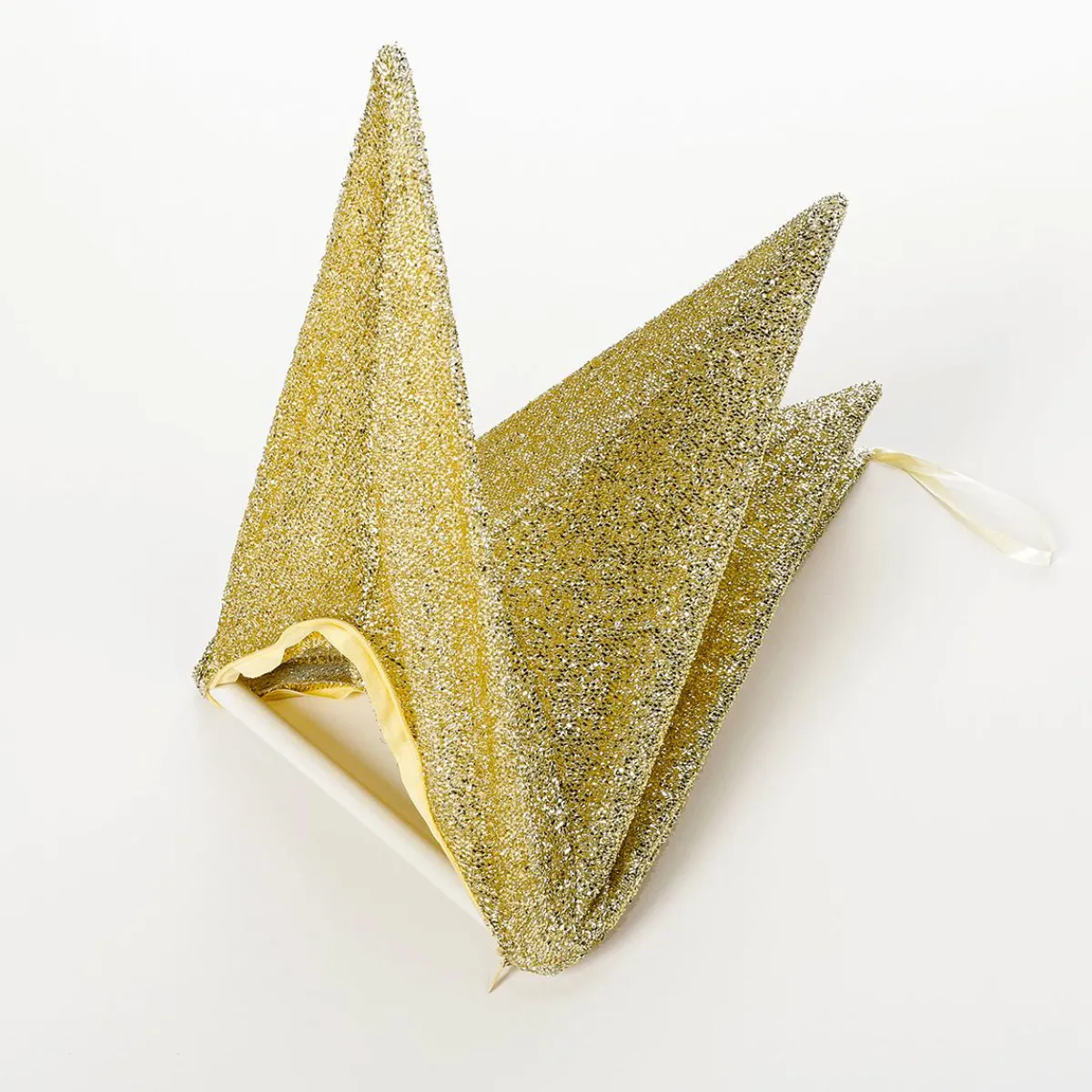 Déco étoile Pliante Glitter Avec Fermeture éclair, 40 Cm-DecoWoerner Best