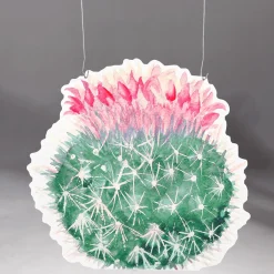 Décor à Suspendre "Cactus Boule" Pink-DecoWoerner New