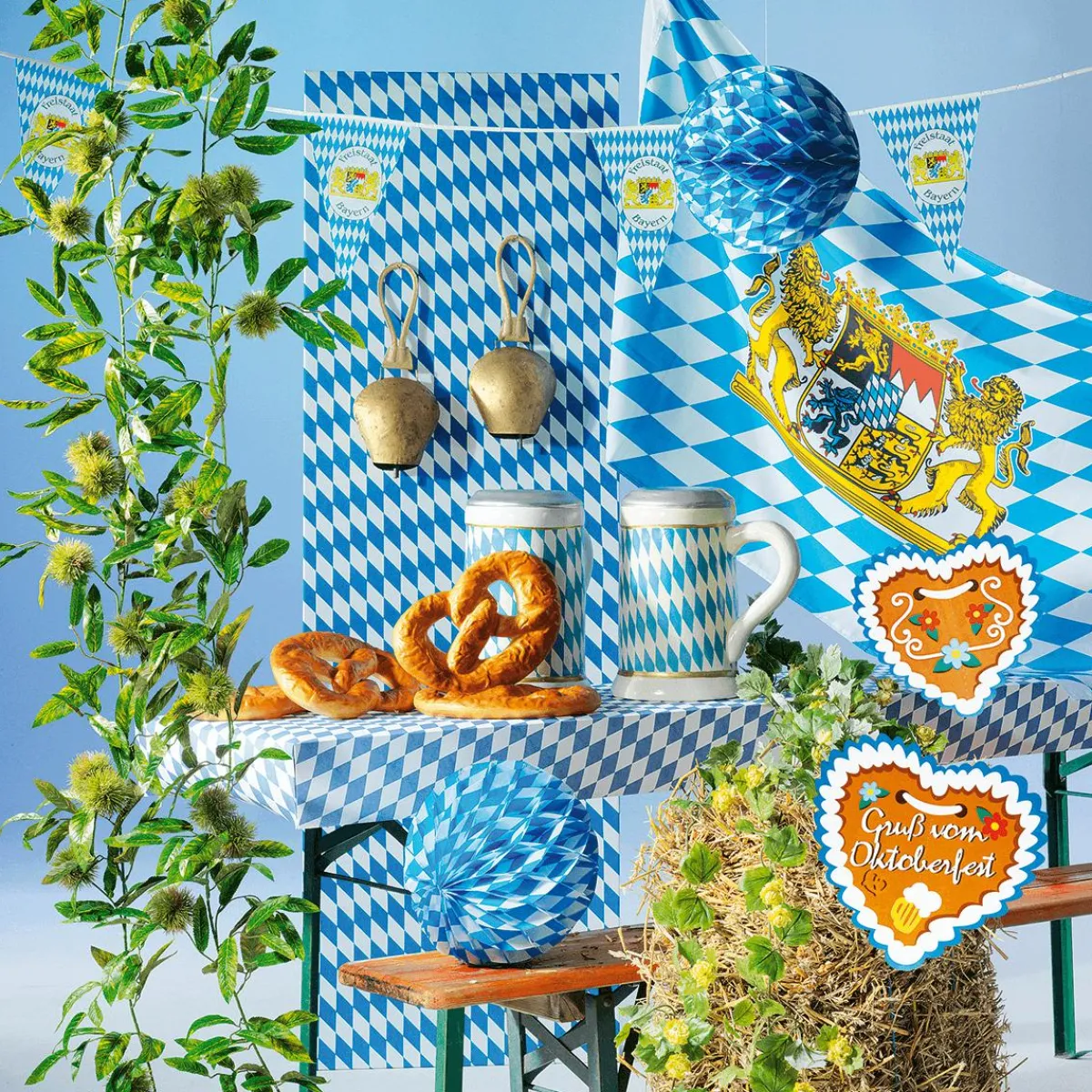 Décoration Oktoberfest Bretzel Factice-DecoWoerner Sale