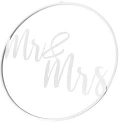 Decoration Ring Mr&Mrs Ø 50 Cm-DecoWoerner Online