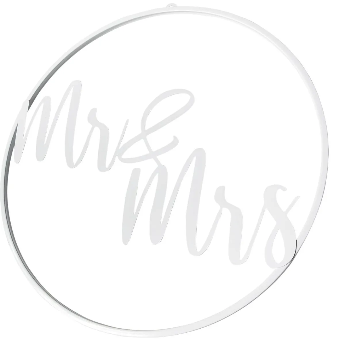 Decoration Ring Mr&Mrs Ø 50 Cm-DecoWoerner Online