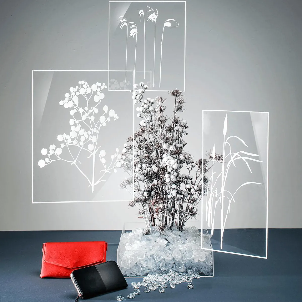 Deko Crushed Ice, En Acrylique, 500 G-DecoWoerner