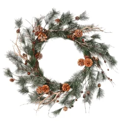 Deko Pin Couronne Mixte 30 X 60 Cm-DecoWoerner Discount