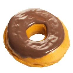 Donut Avec Glaçage Chocolat Aliment Factice-DecoWoerner Outlet