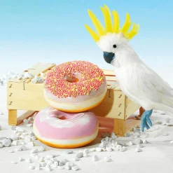 Donut Décoratif Avec Perles En Sucre 20 Cm Ø Multicolore-DecoWoerner Best