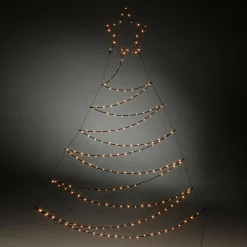 Eclairage Cadre LED Métal Sapin 200 X 117 X 150 Cm-DecoWoerner