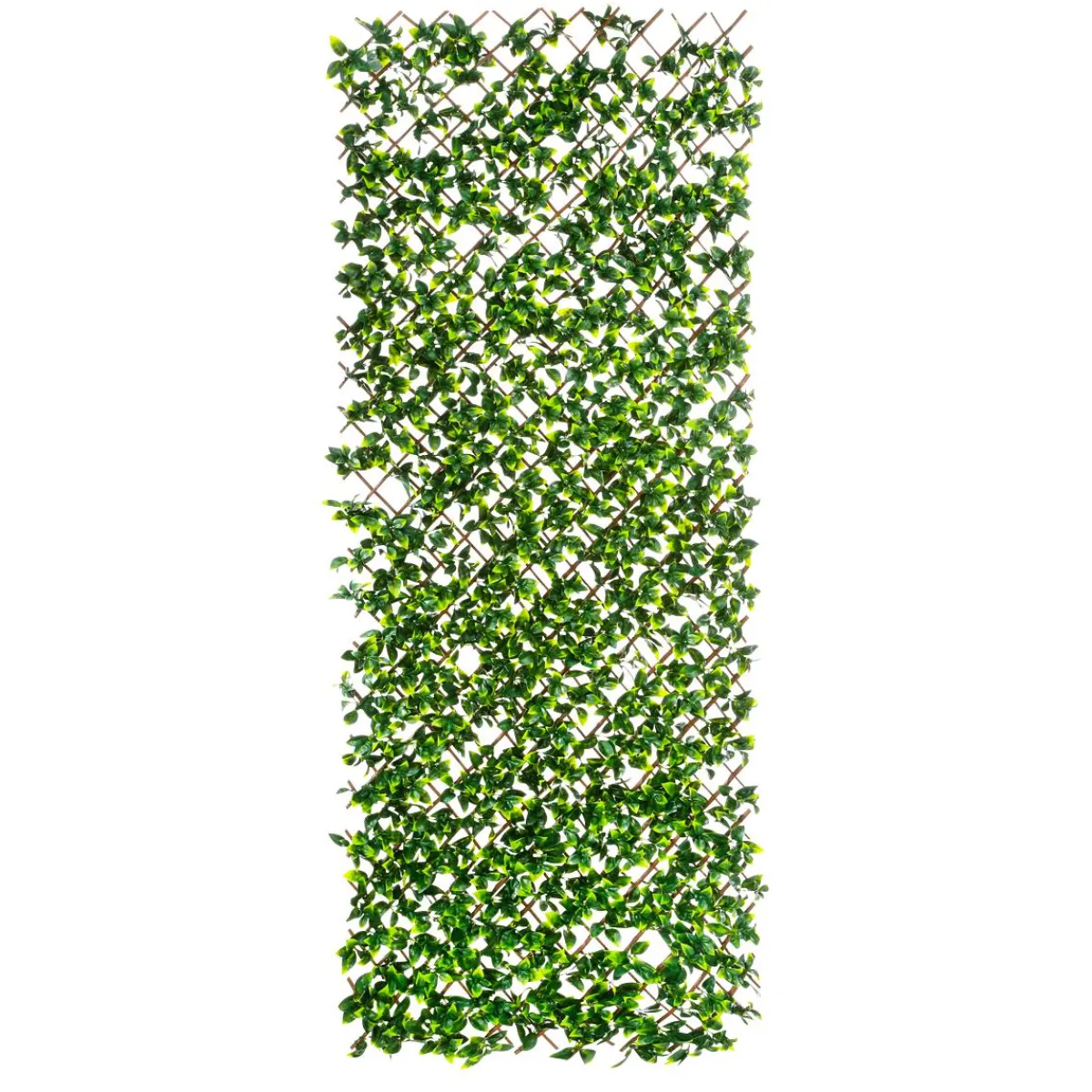 Elément De Clôture Pare-vue Avec Feuilles es Artificielles, Extensible Jusqu'à 200 Cm-DecoWoerner Outlet