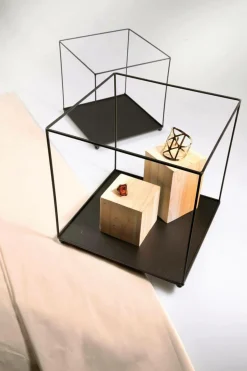 Etagère En Métal Carrée e 20/30 Cm 2 Pces-DecoWoerner Best
